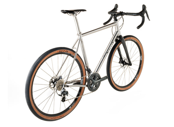 atalaya titanium gravel bike J.Guillem Atalaya Gravel Disc Shimano GRX - SL (Titanium Seat Post, Ti. Seat Collar, SCOPE Wheels)